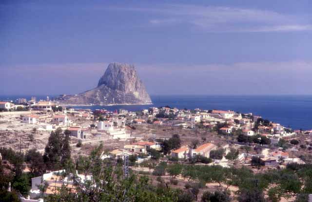 Calpe and the Pinon de Ifach